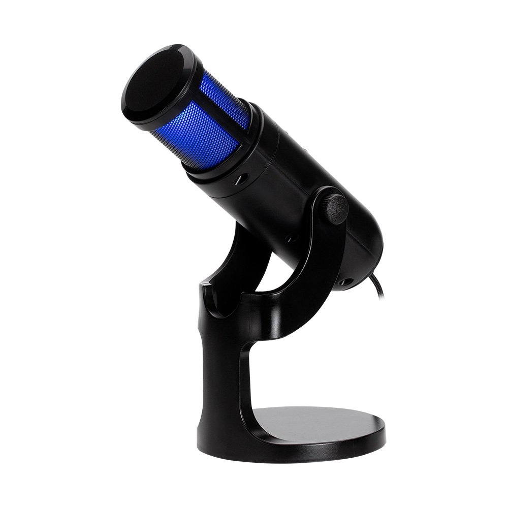 Microfone Gamer Xtrike XMC-03, Condensador, Omnidirecional, Conexão USB, Iluminação RGB, Preto - XMC-03 - view 7