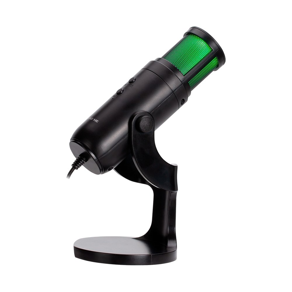 Microfone Gamer Xtrike XMC-03, Condensador, Omnidirecional, Conexão USB, Iluminação RGB, Preto - XMC-03 - view 6
