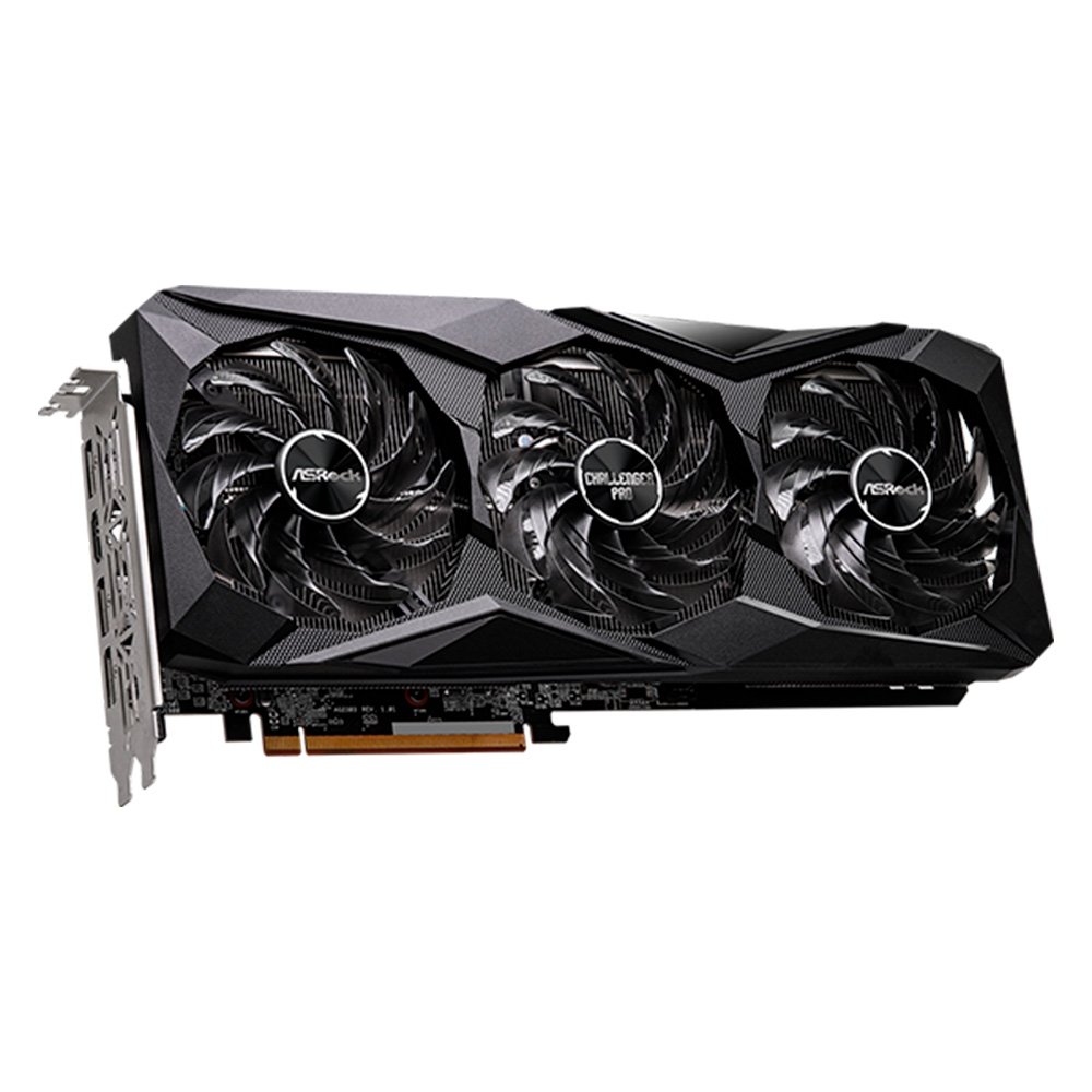 Placa de Vídeo ASRock RX 7600 Challenger PRO OC AMD Radeon, 8GB, GDDR6, Triple Fan - 90-GA62ZZ-00UANF 7