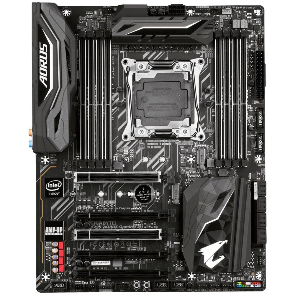 Imagem 3 de 6 do produto Placa-Mãe GIGABYTE p/ Intel LGA 2066 ATX X299 AORUS GAMING 3 DDR4