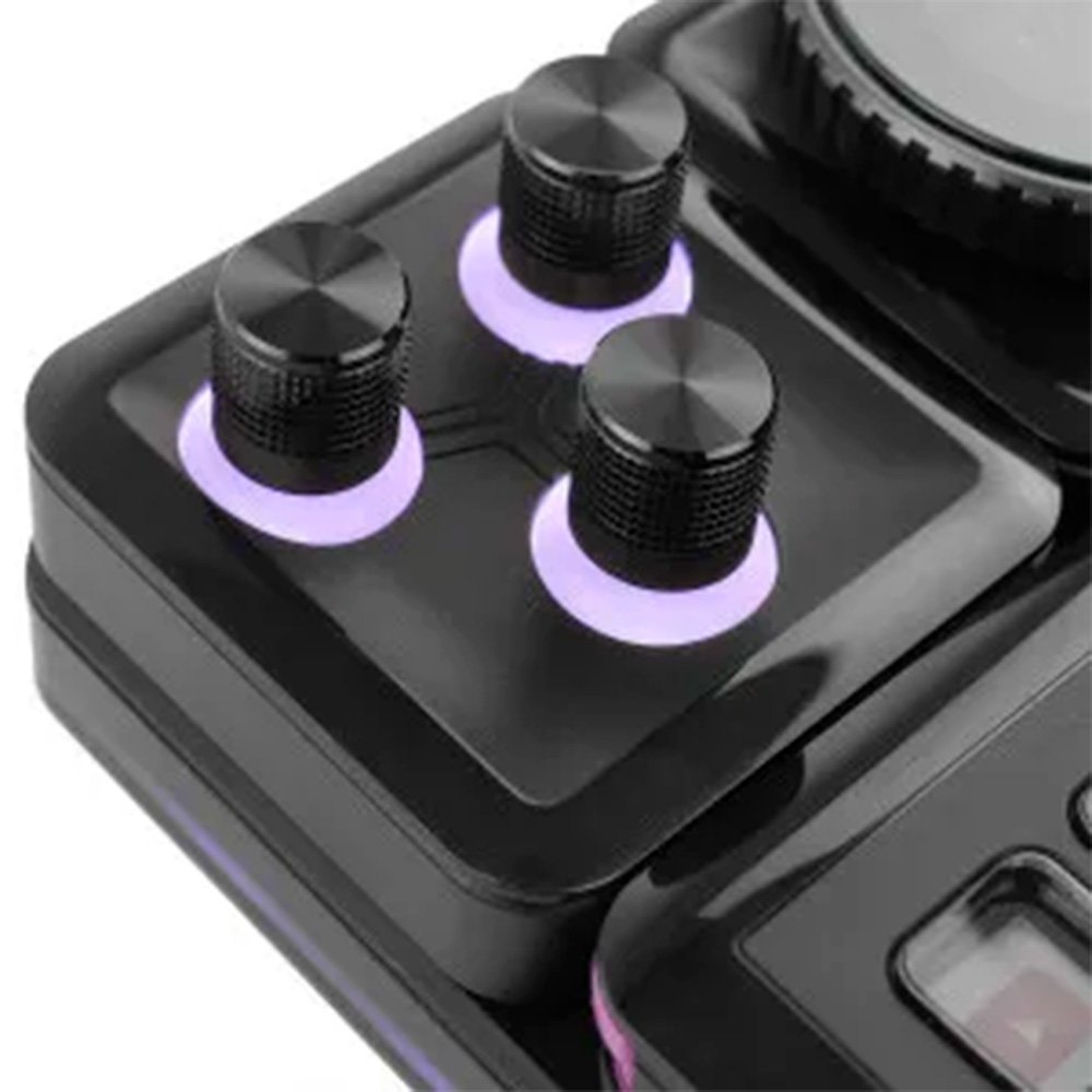 Módulo de Controle ( Balão.info) para MasterHub, 3 Knobs Rotativos Customizáveis (Mixer de Áudio), com LED RGB - ( Balão.info - foto 2