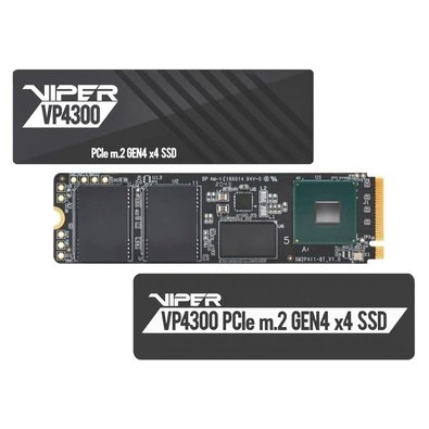新品未開封 VIPER VP4300 M.2 Gen4 1TB 7400MB/秒 SSD Patriot Viper VP4300 1TB Gen4 | KaBuM!