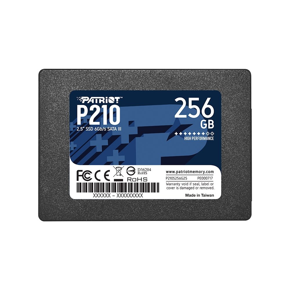 SSD Patriot P210 256GB, SATA 3 | KaBuM!