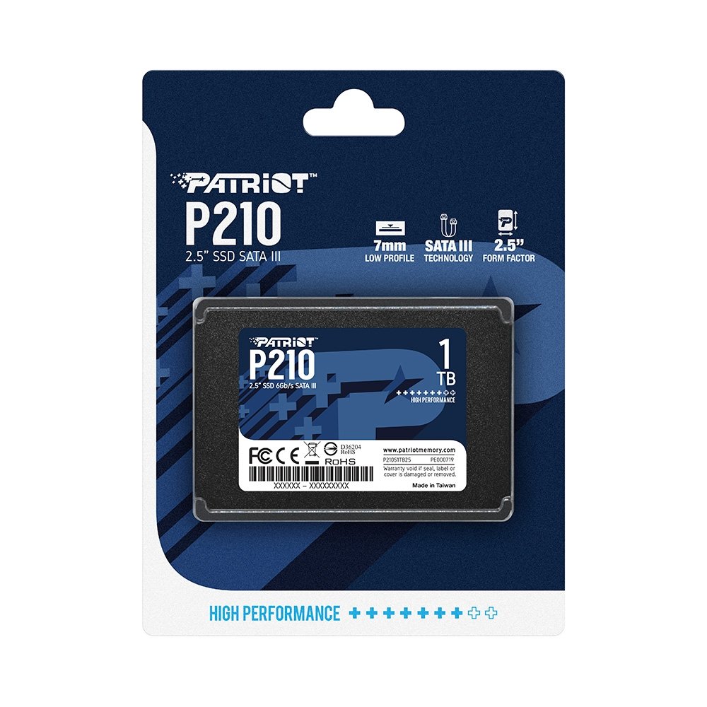 SSD Patriot P210 1TB, SATA 3 | KaBuM!