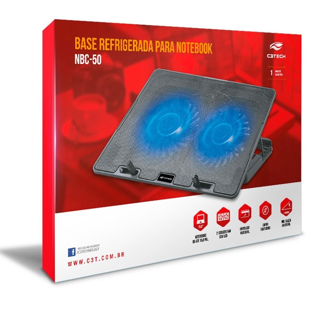 Base para Notebook 15,6´ C3Tech - NBC-50V2BK - view 8