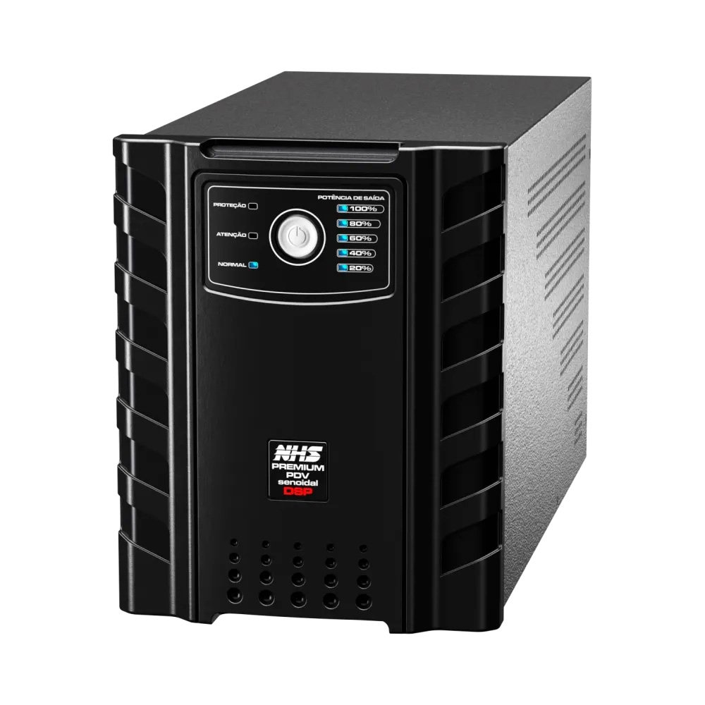 Nobreak NHS Premium PDV, 2200VA, Semi-Senoidal, 2 Baterias de 17/18Ah, Saída 120V, USB, Preto - 90.D1.022200