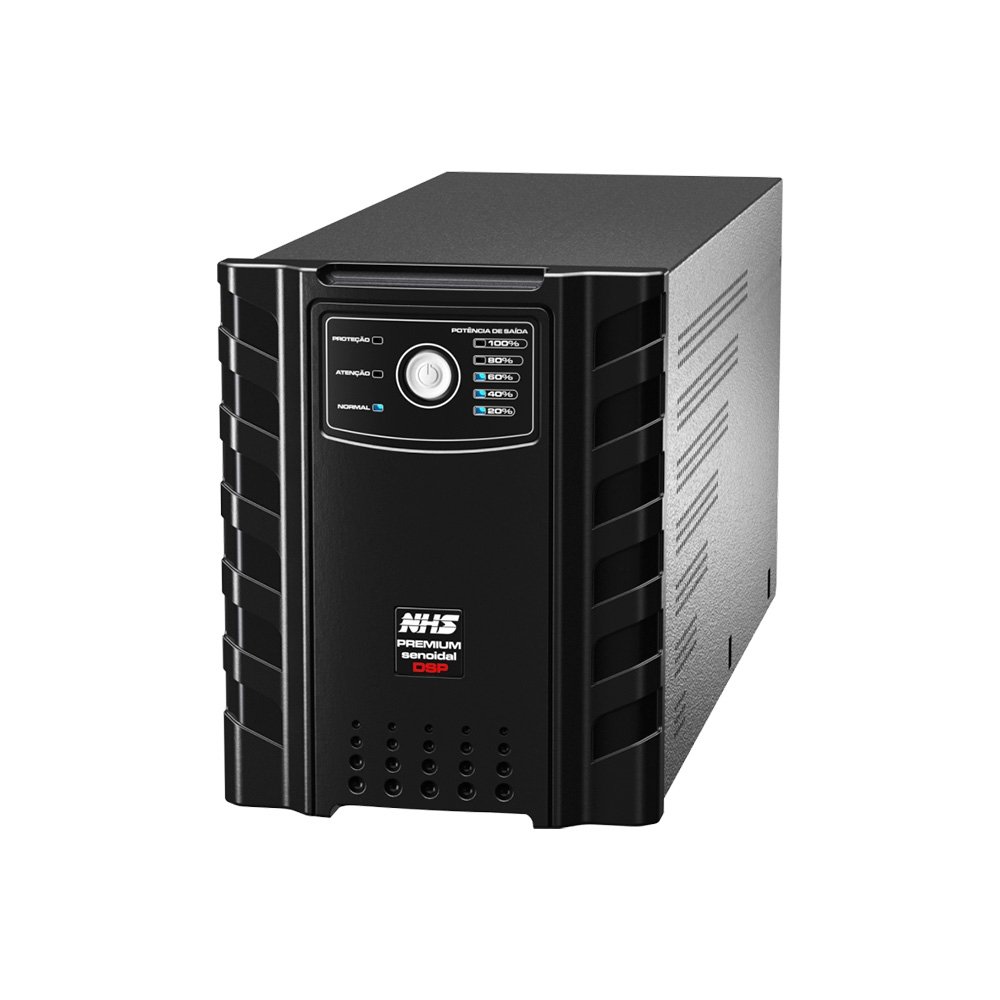 Nobreak NHS Premium Senoidal PDV, 2200VA, 2 Baterias de 17Ah, Saída 120V, USB, Preto - 91.B0.020500