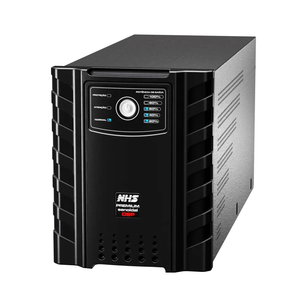 Nobreak NHS Premium Senoidal, 3200VA, 3 Baterias de 17/18Ah, Saída 120V, USB, Preto - 91.C0.032400