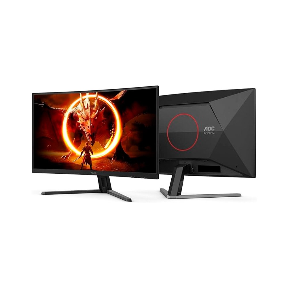 Monitor Gamer Curvo AOC 32, QHD, 180Hz, 0.5ms, Fast VA, Adaptive Sync, HDR, Preto - CQ32G4E - view 4