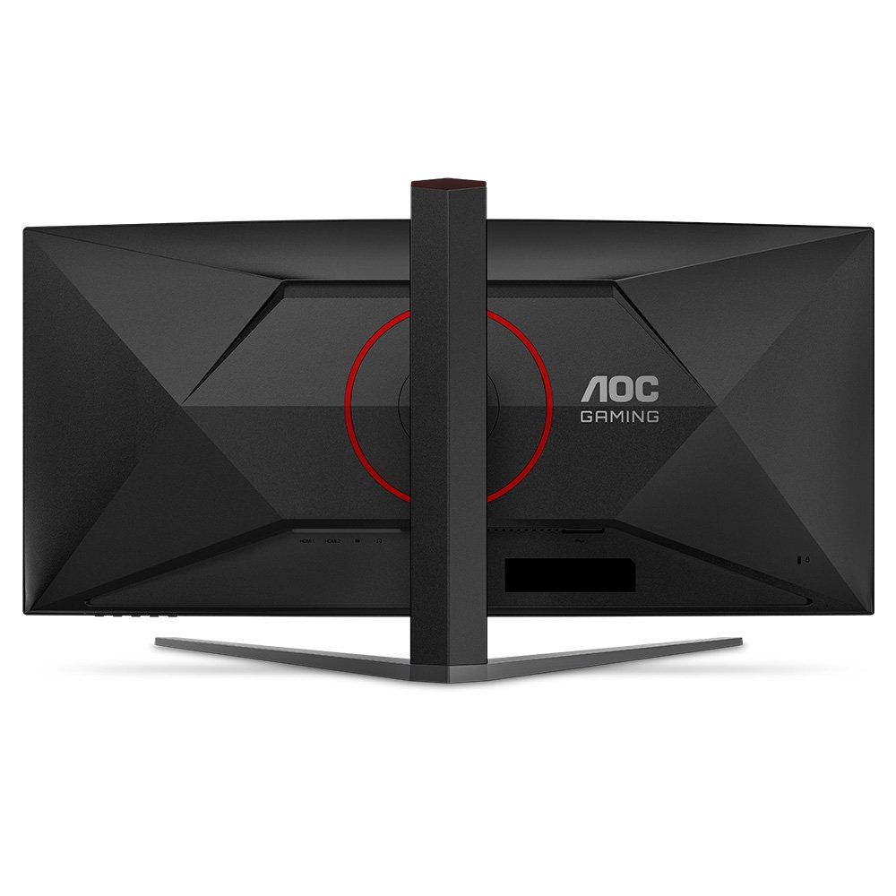 "Monitor Gamer Curvo AOC Agon 34"", Ultrawide, WQHD, 180Hz, 0.5ms, Fast VA, Adaptive-Sync, Altura Ajustável, Preto - U34G4C" - view 6