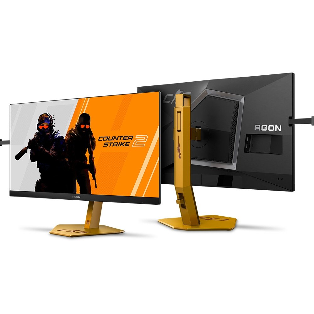 Monitor Gamer AOC Agon Pro CS2 24", FHD, 610Hz, 0.3ms, Fast TN, Altura Ajustável, Preto - CS24A/P Monitor Gamer AOC Agon Pro CS2 24", FHD, 610Hz, 0.3ms, Fast TN, Altura Ajustável, Preto - CS24A/P