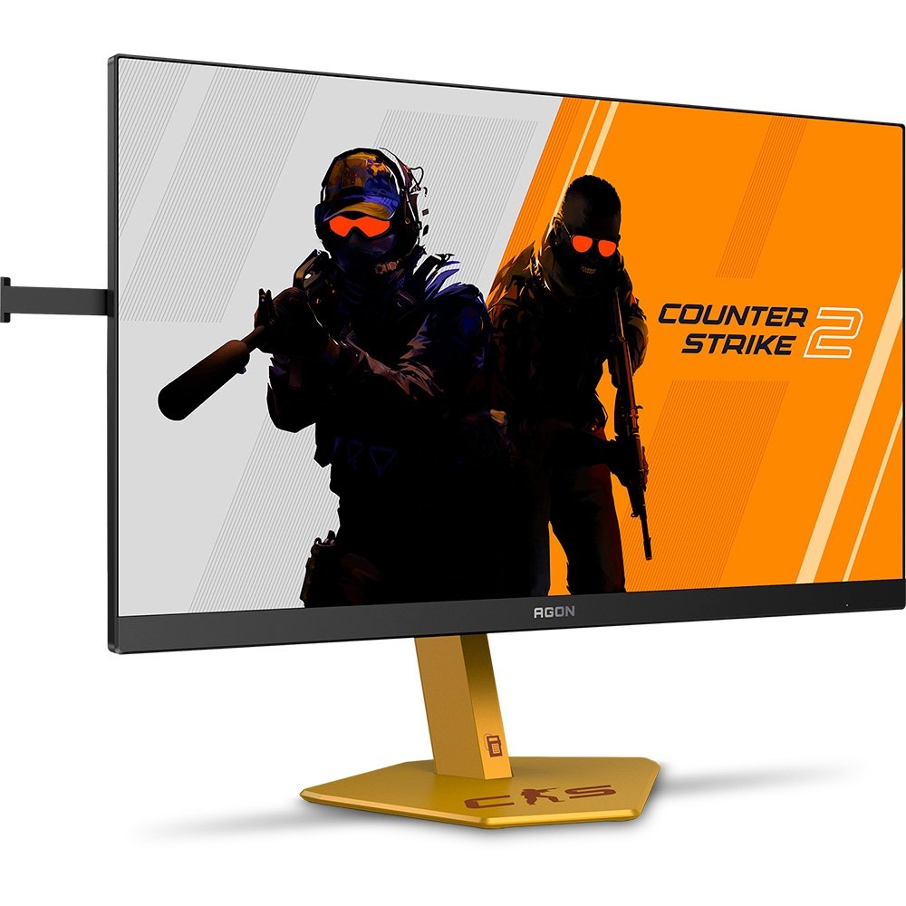Monitor Gamer AOC Agon Pro CS2 24", FHD, 610Hz, 0.3ms, Fast TN, Altura Ajustável, Preto - CS24A/P Monitor Gamer AOC Agon Pro CS2 24", FHD, 610Hz, 0.3ms, Fast TN, Altura Ajustável, Preto - CS24A/P