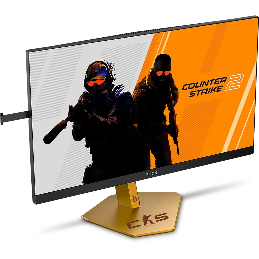 Monitor Gamer AOC Agon Pro CS2 24", FHD, 610Hz, 0.3ms, Fast TN, Altura Ajustável, Preto - CS24A/P Monitor Gamer AOC Agon Pro CS2 24", FHD, 610Hz, 0.3ms, Fast TN, Altura Ajustável, Preto - CS24A/P