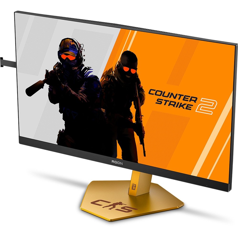 Monitor Gamer AOC Agon Pro CS2 24", FHD, 610Hz, 0.3ms, Fast TN, Altura Ajustável, Preto - CS24A/P Monitor Gamer AOC Agon Pro CS2 24", FHD, 610Hz, 0.3ms, Fast TN, Altura Ajustável, Preto - CS24A/P