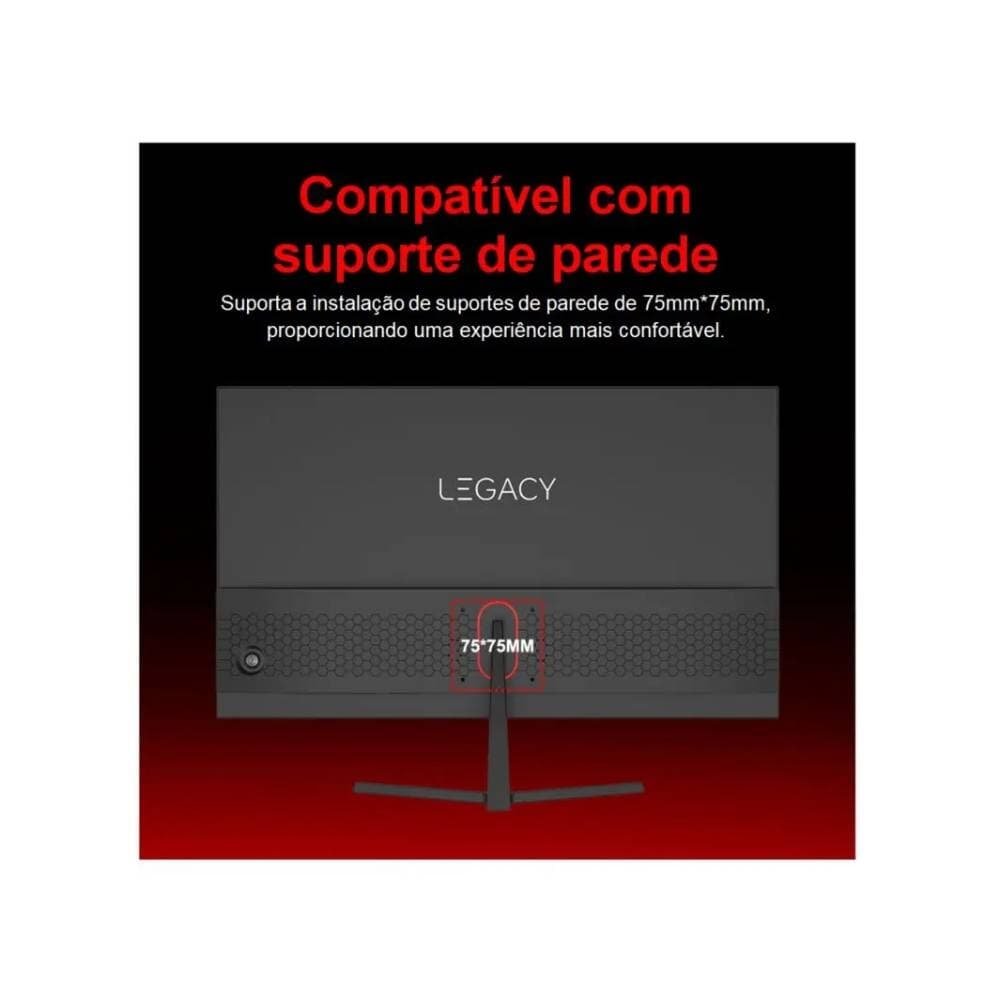 Imagem 3 de 5 do produto Monitor Gamer 200Hz 1ms Full HD Legacy S25F20 24,5" HDMI DisplayPort FreeSync e G-Sync