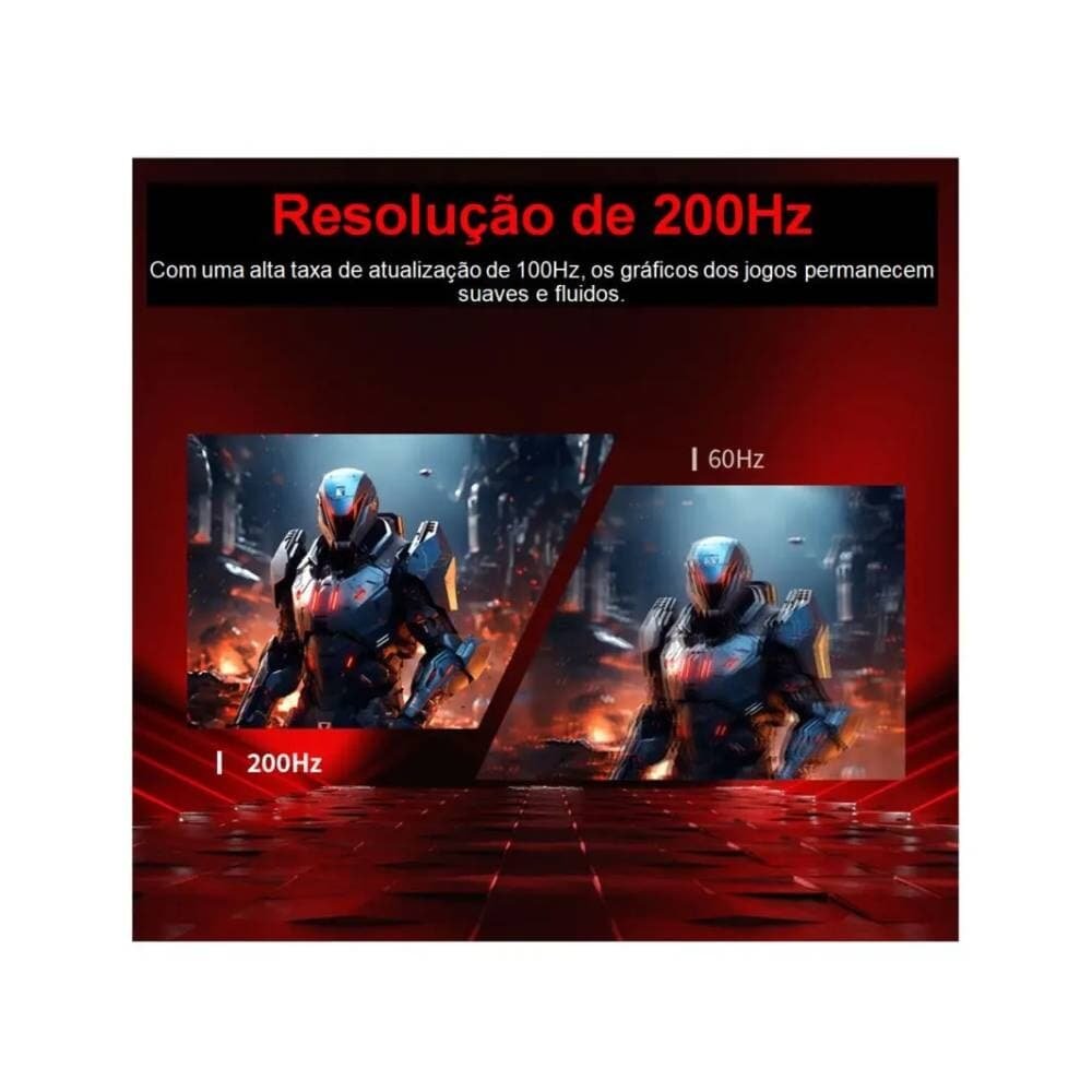 Imagem 5 de 5 do produto Monitor Gamer 200Hz 1ms Full HD Legacy S25F20 24,5" HDMI DisplayPort FreeSync e G-Sync