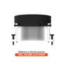 Air Cooler Gamer Husky Alisius 100, ARGB, AMD, 90mm, 95W - HAC100PT