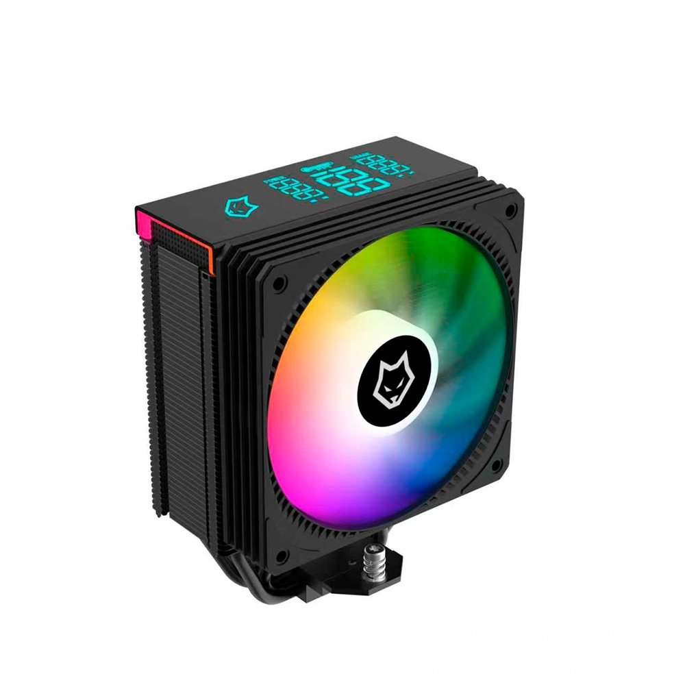 Air Cooler Gamer Husky Alisius 500, ARGB com Display, AMD/ INTEL, 120mm, 220W - HAC500PT