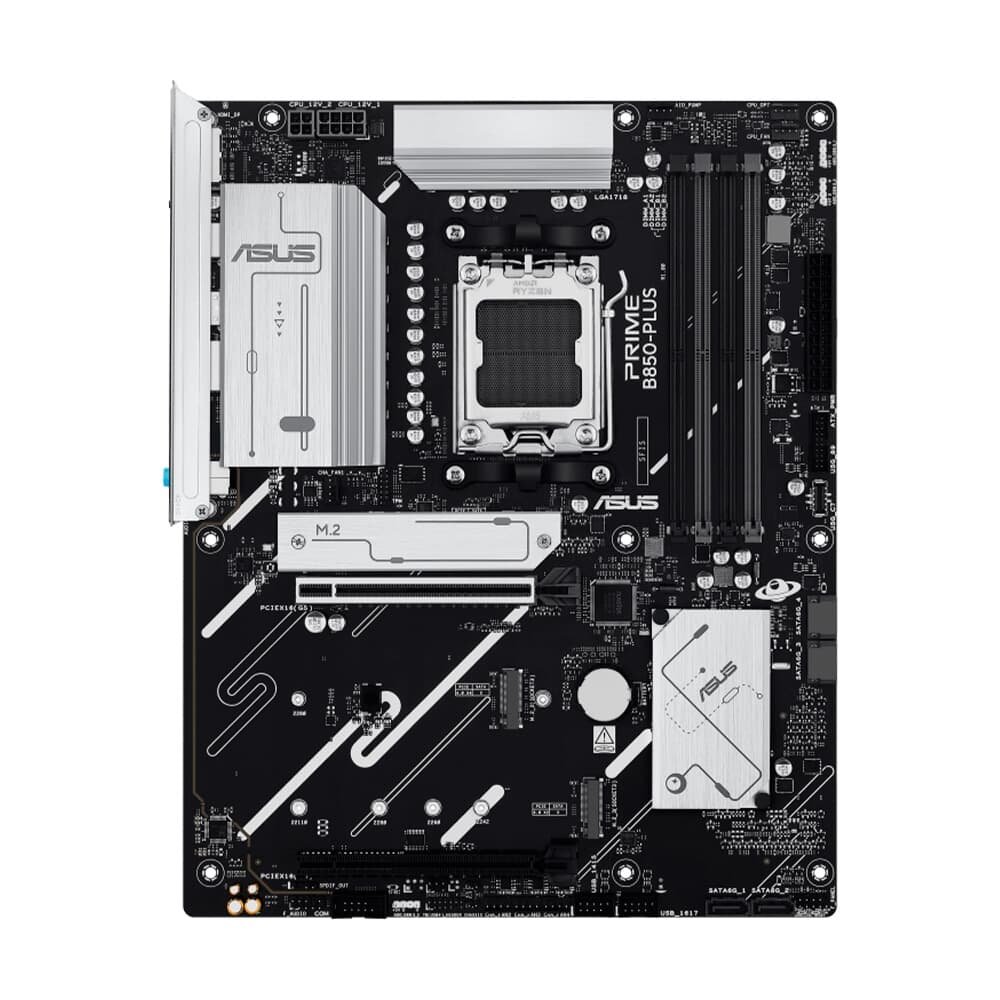 Imagem 2 de 7 do produto Placa Mãe ASUS PRIME B850-PLUS, Chipset B850, AMD AM5, ATX, 4 Slots DDR5, 3 Slots M.2, PCIe 5.0 - 90MB1LC0-M0EAY0