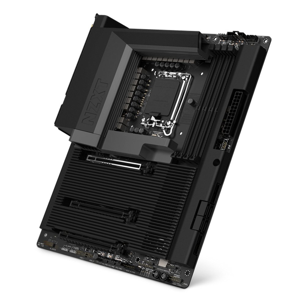 Placa Mãe Gaming NZXT N9 Z890, Intel Z890, LGA 1851, ATX, DDR5, com Wi-Fi e Cover, Preta - N9-Z89XT-B1 - view 2