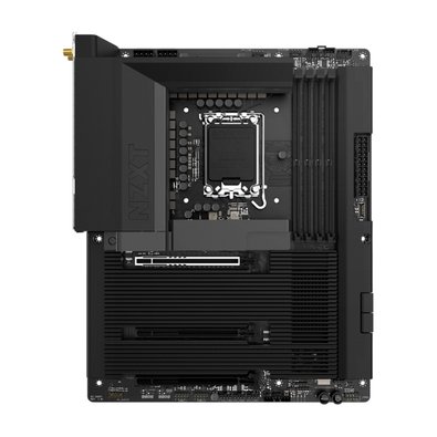 Placa Mãe Gaming NZXT N9 Z890, Intel Z890, LGA 1851, ATX, DDR5, com Wi-Fi e Cover, Preta - N9-Z89XT-B1