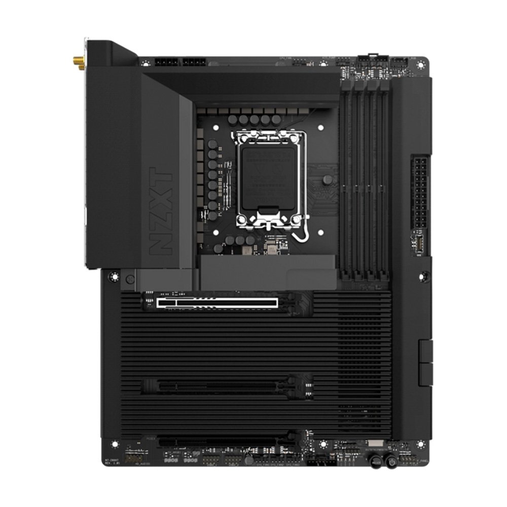 Placa Mãe Gaming NZXT N9 Z890, Intel Z890, LGA 1851, ATX, DDR5, com Wi-Fi e Cover, Preta - N9-Z89XT-B1 5