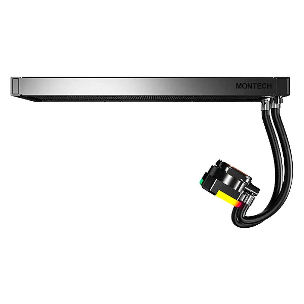 Water Cooler Montech HyperFlow, 360mm, com 3 Fans ARGB, Preto - HyperFlow ARGB 360 (B) Water Cooler Montech HyperFlow, 360mm, com 3 Fans ARGB, Preto - HyperFlow ARGB 360 (B)