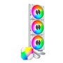 Water Cooler Montech HyperFlow, 360mm, com 3 Fans ARGB, Branco - HyperFlow ARGB 360 (W) 3