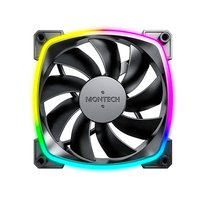 Ventoinha Montech AX120, 120mm, PWM, ARGB, Preto - AX120 PWM Black 2