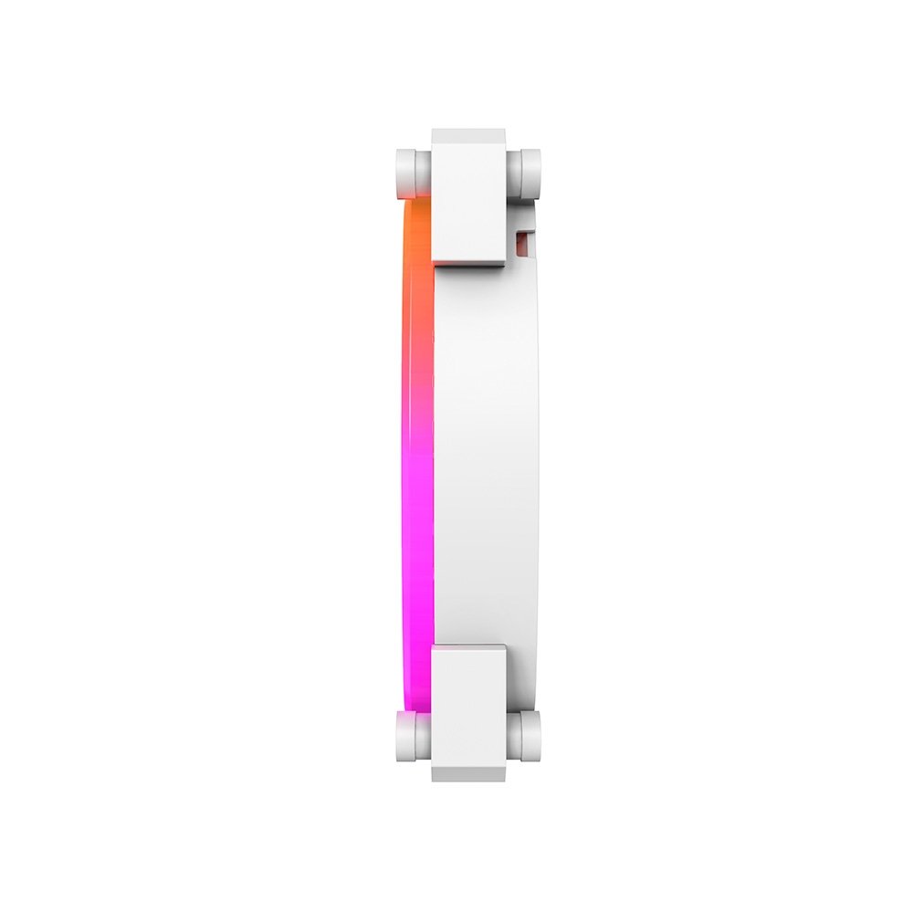 Ventoinha Montech AX120, 120mm, PWM, ARGB, Branco - AX120 PWM White