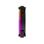 Ventoinha Montech RX120, 120mm, PWM, ARGB, Lâmina Reversa, Preto - RX120 PWM Black