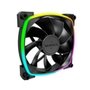 Ventoinha Montech RX120, 120mm, PWM, ARGB, Lâmina Reversa, Preto - RX120 PWM Black