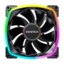 Ventoinha Montech RX140, 140mm, PWM, ARGB, Lâmina Reversa, Preto - RX140 PWM Black 3