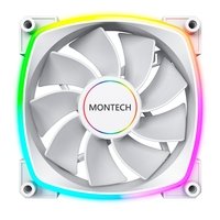 Ventoinha Montech RX140, 140mm, PWM, ARGB, Lâmina Reversa, Branco - RX140 PWM White 2