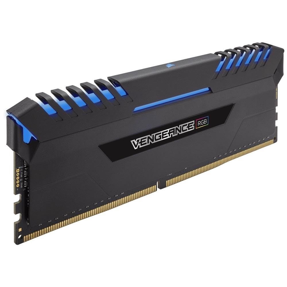Imagem 18 de 18 do produto Memória Corsair Vengeance LED RGB 16GB (2x8GB) 3200Mhz DDR4 CL16 Black - CMR16GX4M2C3200C16