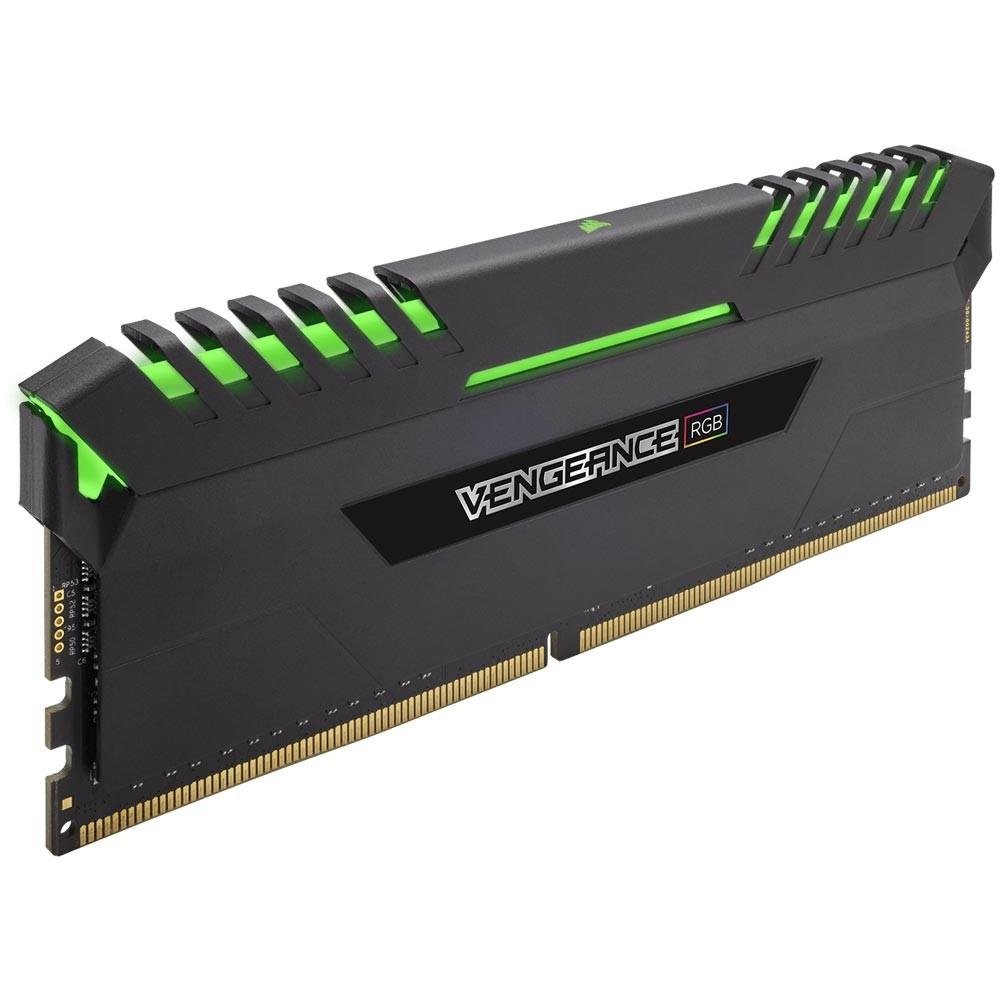 Imagem 8 de 18 do produto Memória Corsair Vengeance LED RGB 16GB (2x8GB) 3200Mhz DDR4 CL16 Black - CMR16GX4M2C3200C16