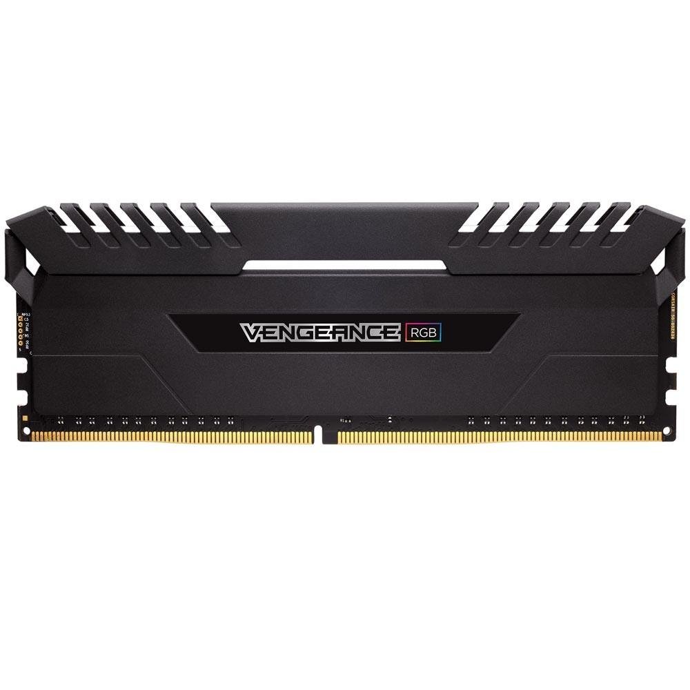 Imagem 16 de 18 do produto Memória Corsair Vengeance LED RGB 16GB (2x8GB) 3200Mhz DDR4 CL16 Black - CMR16GX4M2C3200C16