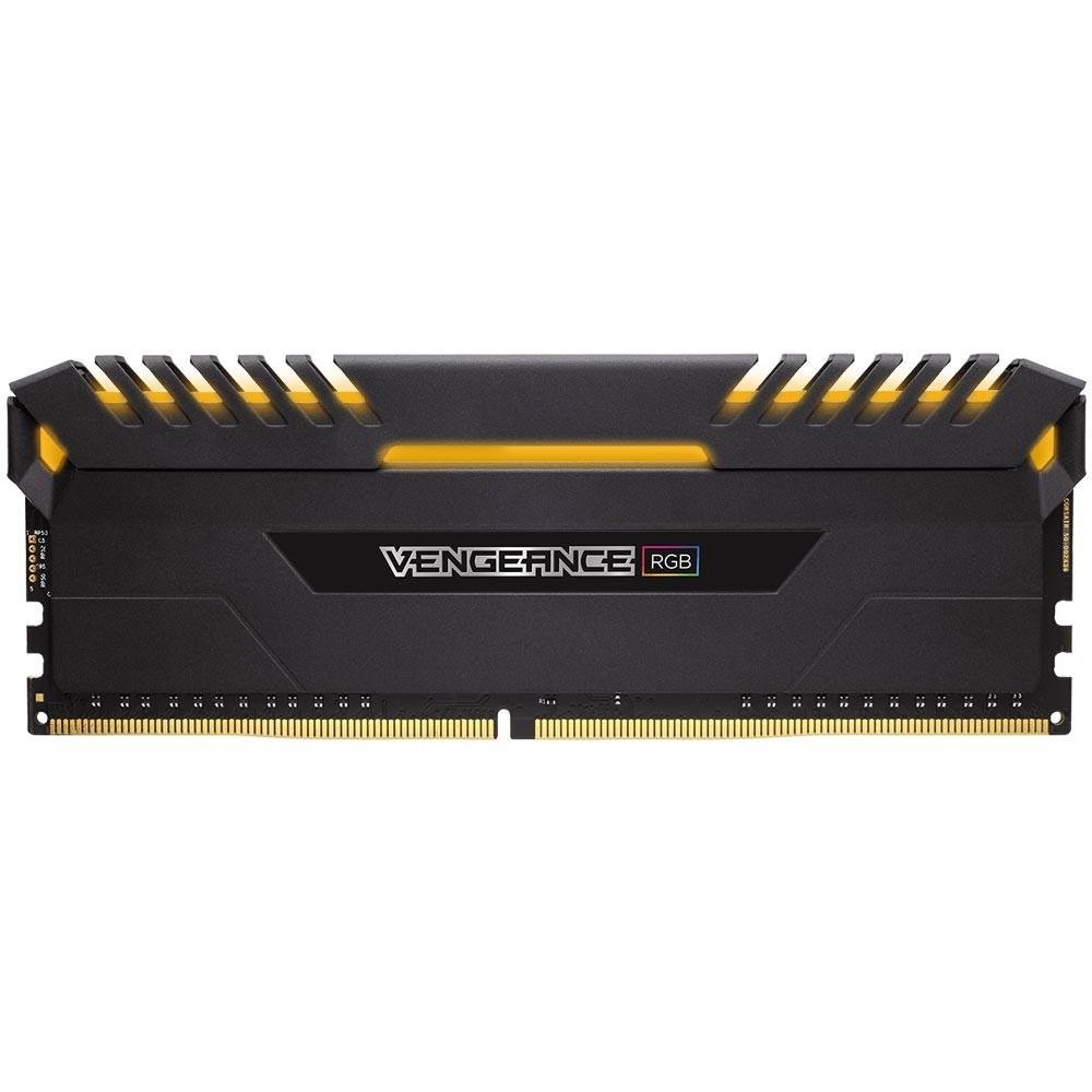 Imagem 15 de 18 do produto Memória Corsair Vengeance LED RGB 16GB (2x8GB) 3200Mhz DDR4 CL16 Black - CMR16GX4M2C3200C16
