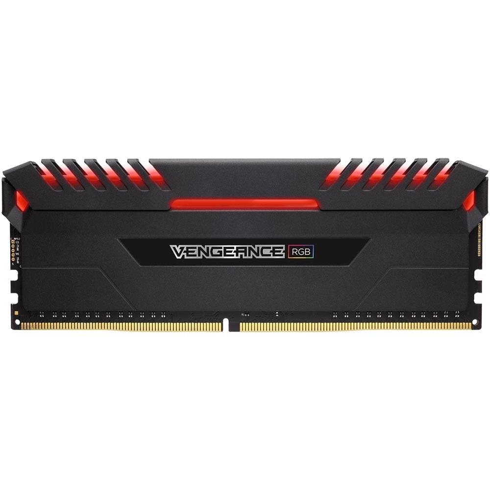 Imagem 13 de 18 do produto Memória Corsair Vengeance LED RGB 16GB (2x8GB) 3200Mhz DDR4 CL16 Black - CMR16GX4M2C3200C16