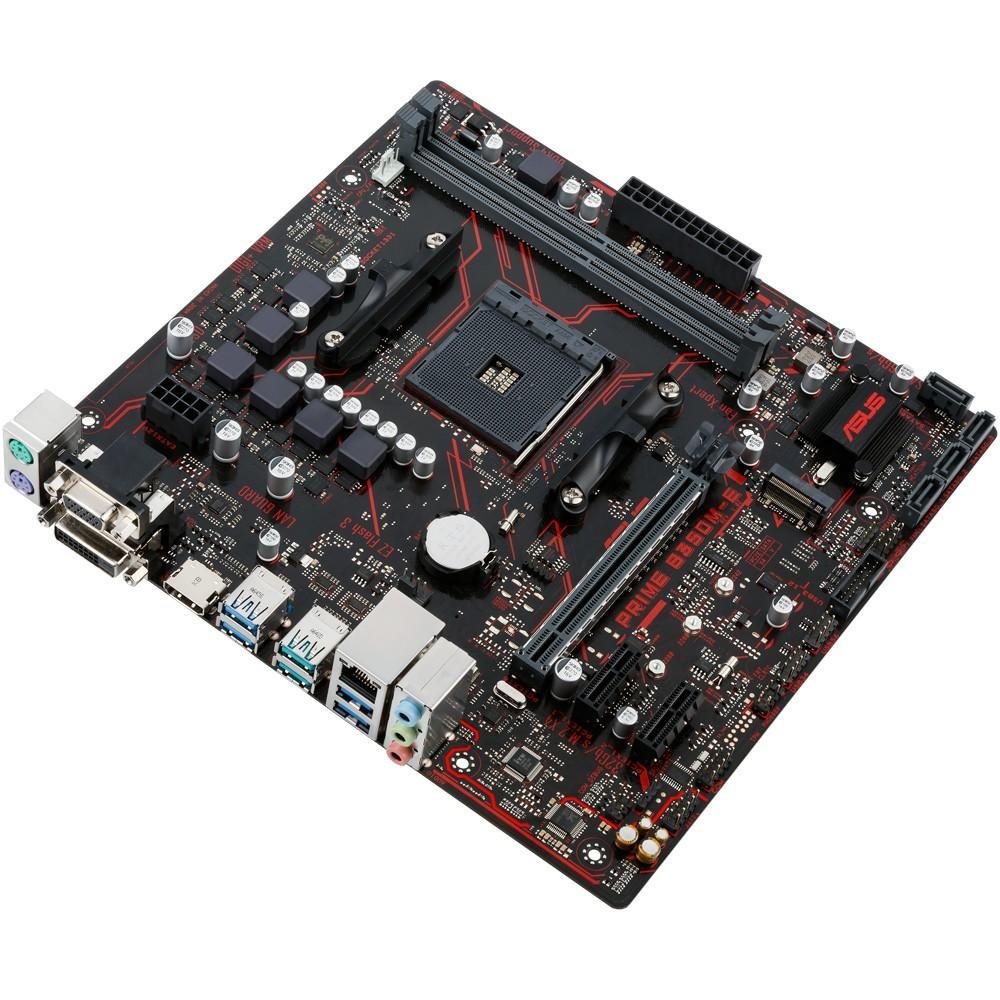 Placa-Mãe Asus Prime B350M-E, AMD AM4, mATX, DDR4