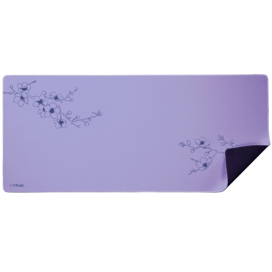 Mousepad Gamer GXTrust 759, XXL (900x400mm), Design Blossom, com Bordas Costuradas - 25715