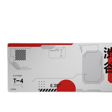 Mousepad Gamer GXTrust 759, XXL (900x400mm), Design Japan White, com Bordas Costuradas - 25717