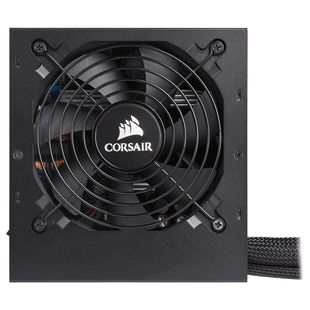 Fonte Corsair CX550, 550W, 80 Plus Bronze, PFC Ativo, Sem Cabo, Preto - CP-9020121