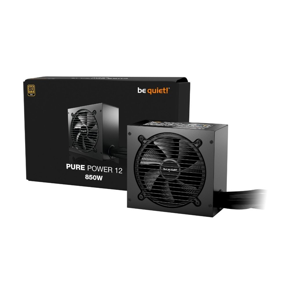 Fonte Be Quiet! PURE POWER 12 850W, 80 Plus GOLD, ATX 3.1, PCIe 5.1, com cabo, Preto - BP004U2 - view 3