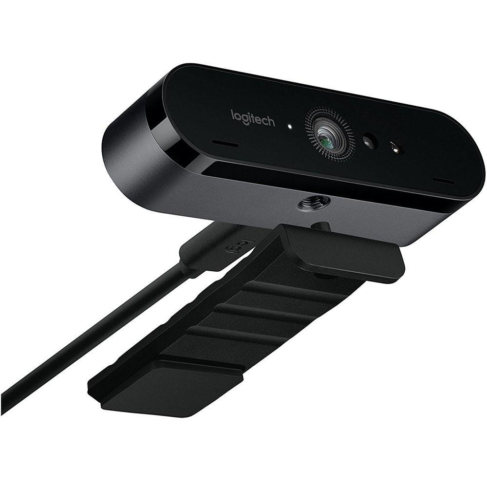 Imagem 4 de 5 do produto WebCam Logitech Brio 4K Pro Full HD Tecnologia HDR RightLight 3 - 960-001105