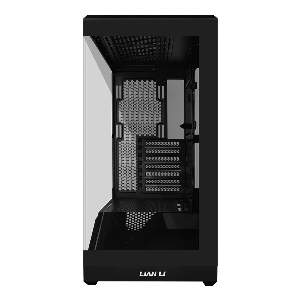 Gabinete Gamer Lian Li Vector V100, Mid-Tower, ATX, Vidro Temperado, ARGB, Sem FANs, Preto - V100X Gabinete Gamer Lian Li Vector V100, Mid-Tower, ATX, Vidro Temperado, ARGB, Sem FANs, Preto - V100X