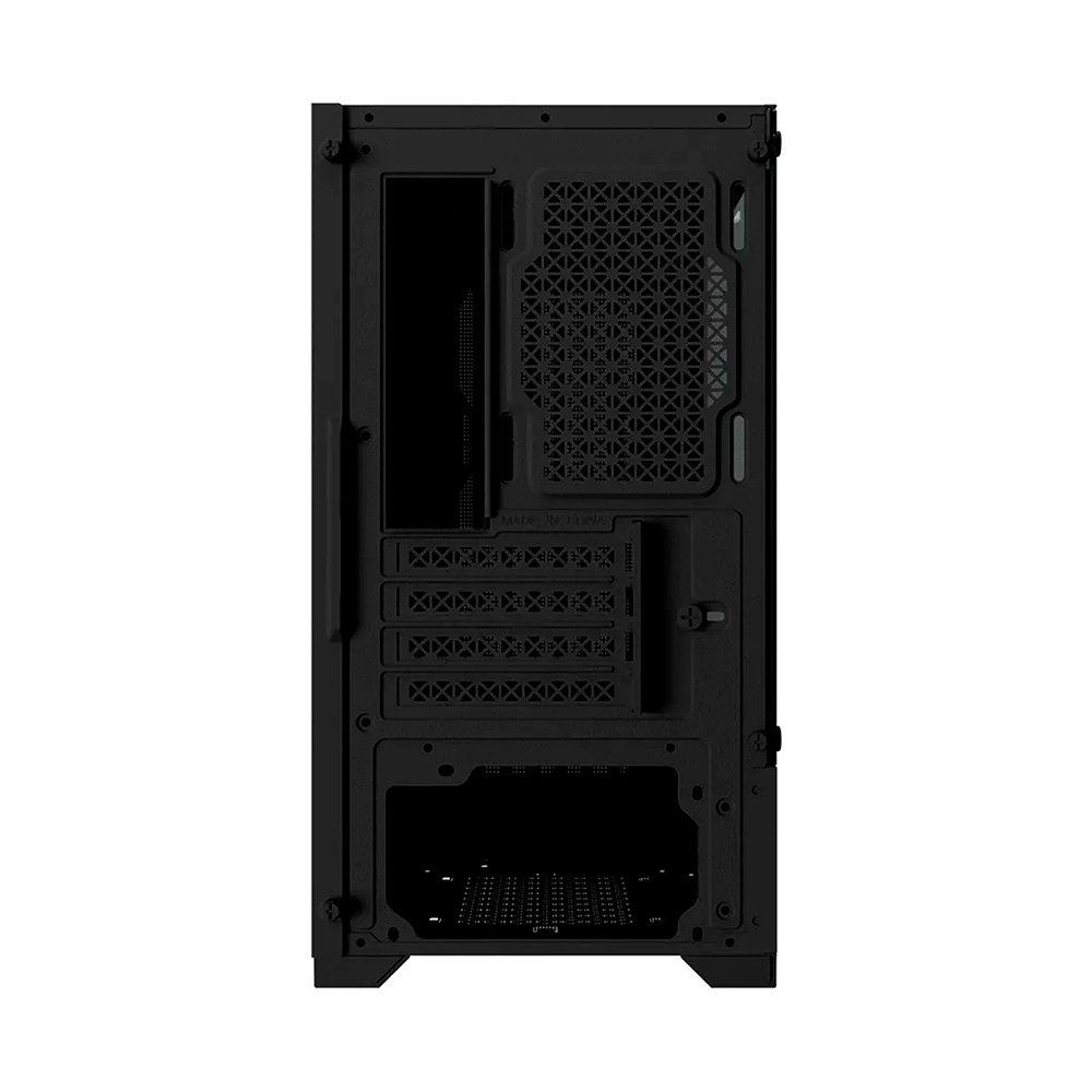 Gabinete Gamer Liketec Bambu, Micro-ATX, Painel Frontal com Detalhes em Madeira, Preto - LC-KB-BAMBU-2025-1004 - view 6