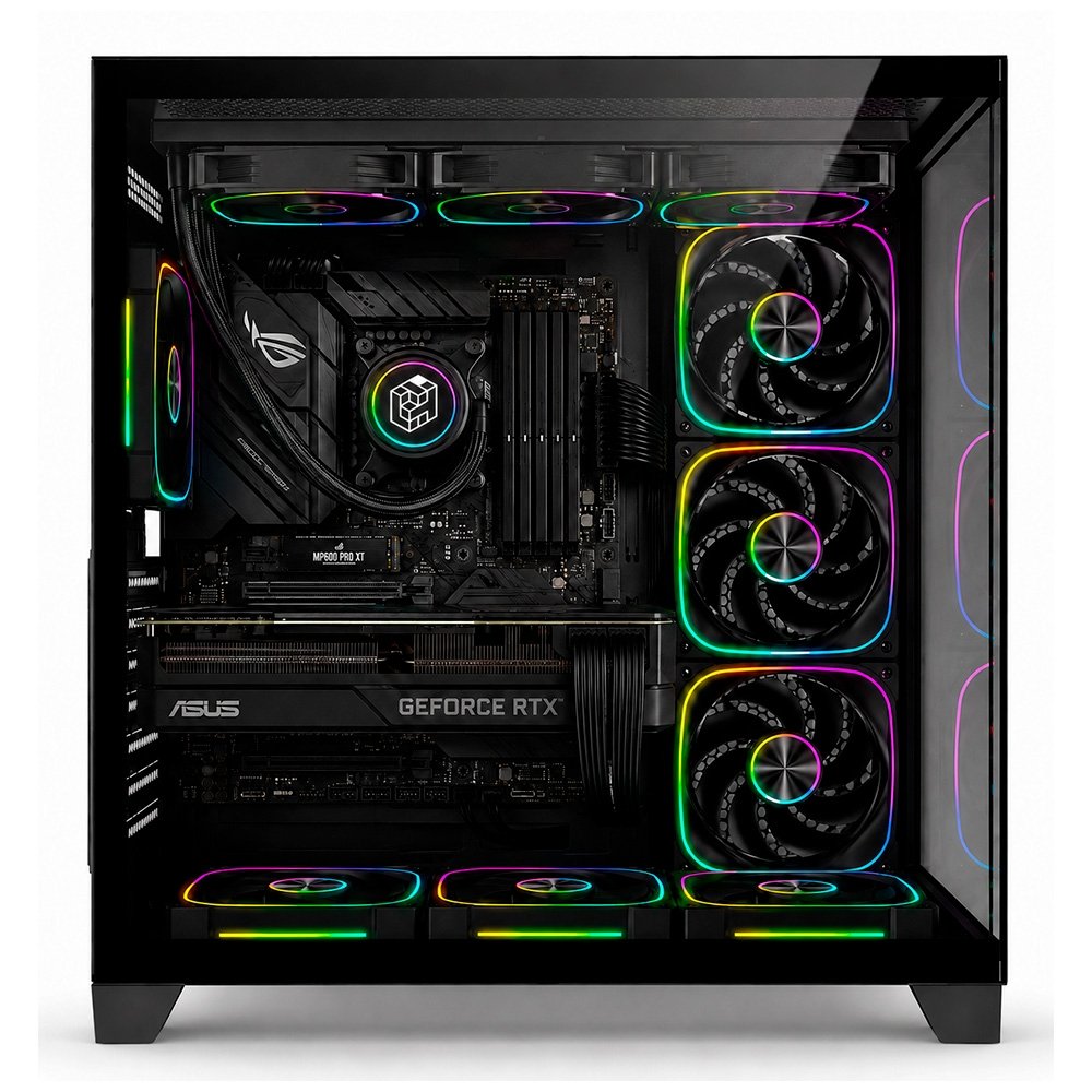 Gabinete Gamer Liketec Zeus V3, ATX, Frontal e Lateral em Vidro Temperado, Sem Fans, Preto - LC-KB-ZEUSV3-2025-1000 - view 3