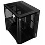 Gabinete Gamer Liketec Madness Small, Mini Tower, Micro-ATX, Lateral e Frontal em Vidro Curvo, Sem Fans, Preto - LK-MADNESS-MINI-25-BLK