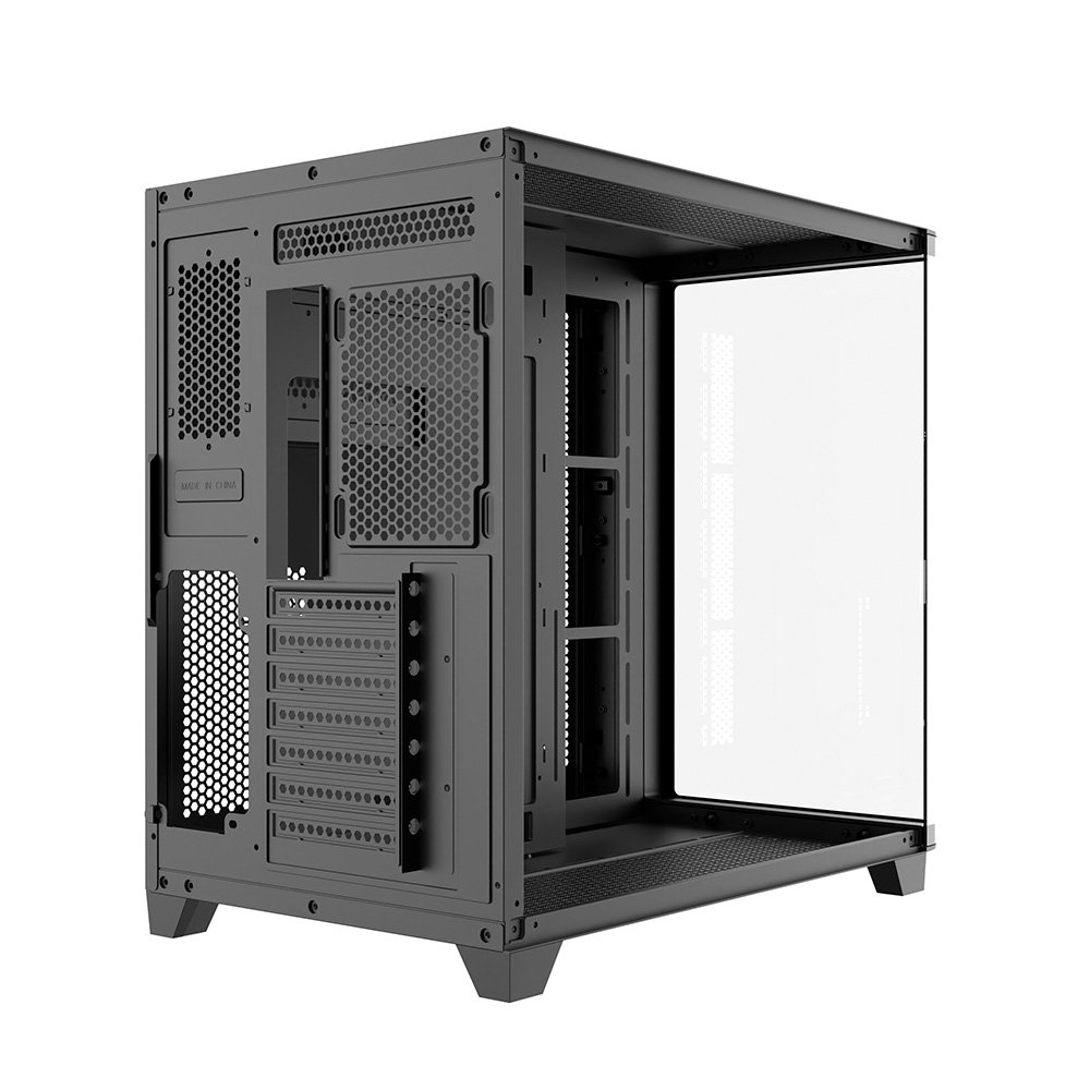 Gabinete Gamer Liketec Madness X, Mid Tower, ATX, Lateral e Frontal em Vidro Curvo, Sem Fans, Preto - LKT-MDX-25-BLK01 - view 6